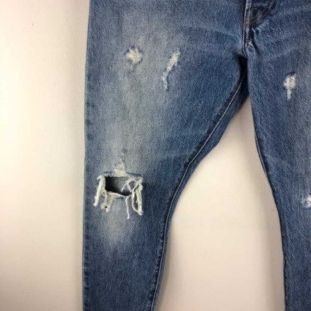 🚫SOLD Levi's 501 Skinny High Rise Jeans Size 29 - Picture 5 of 7